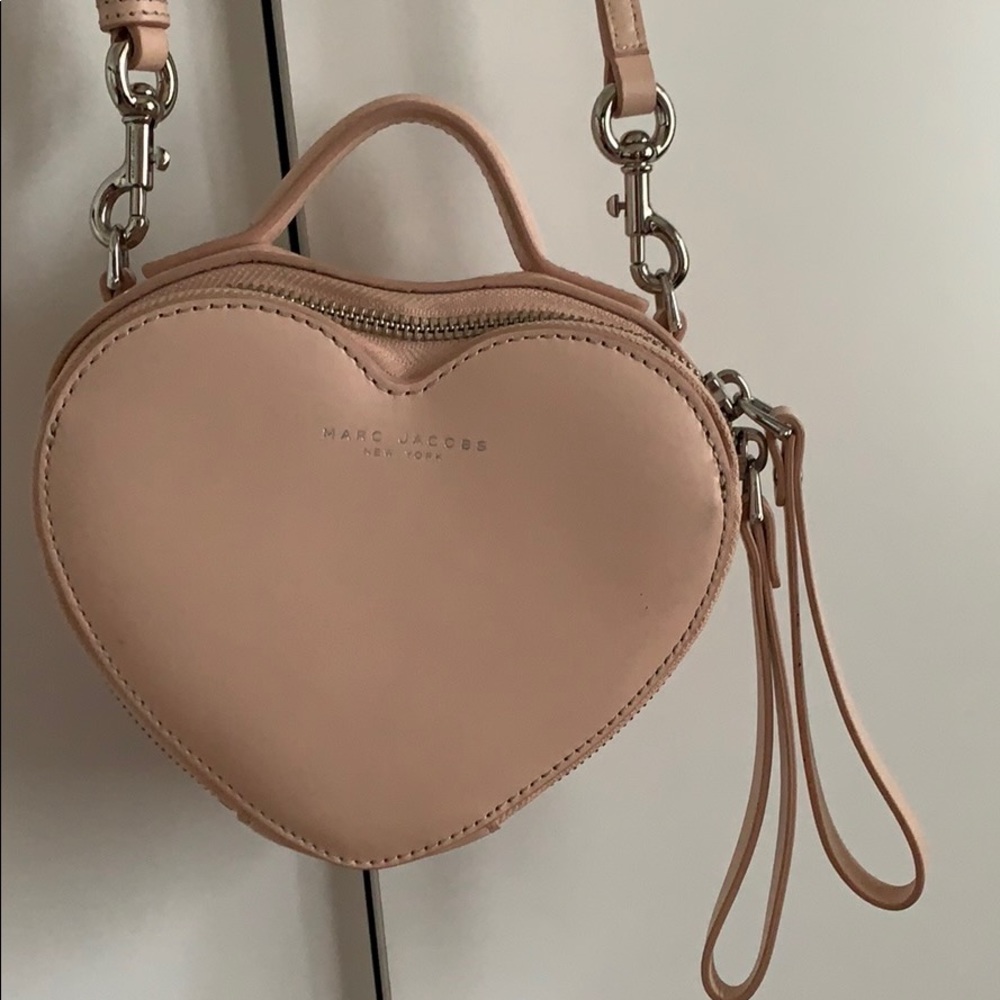 Marc Jacobs Heart shaped Bag.